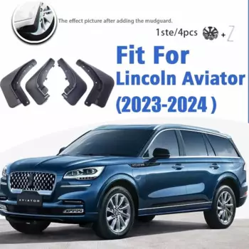 Брызговики для Lincoln Aviator 2023-2024, 4 шт., передние и задние щитки, брызговики, аксессуары для автомобиля, брызговик 2020