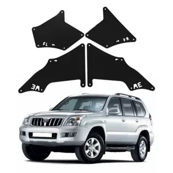 Брызговики для toyota Prado 2700 4000, грязеотталкивающие Брызговики, брызговики