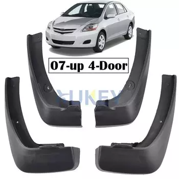 Брызговики для Toyota Yaris Sedan Vios Limo Belta 2007-2013, брызговики, брызговики, брызговики, крыло 2008 2009 2010 2011