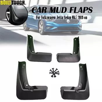 Брызговики для Volkswagen VW Jetta Mk7 2019-на Брызговики Брызговики Защита переднего и заднего крыла A7 S SE R-Line