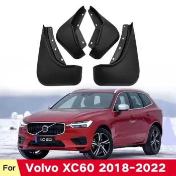 Брызговики для Volvo XC60 2018-2022 2019 2020 2021, брызговики на крыло, передние и задние брызговики, автомобильные аксессуары