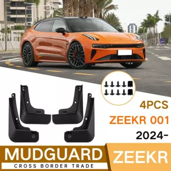 Брызговики для ZEEKR 001 2024, брызговики, передние и задние колеса, автомобильные аксессуары, 4 шт.
