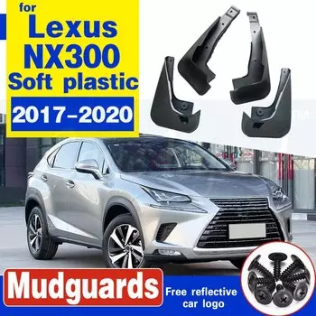 Брызговики на крыло, брызговики, крылья, автомобильные аксессуары, автостайлинг, передние и задние брызговики для Lexus NX NX300 2017-2020