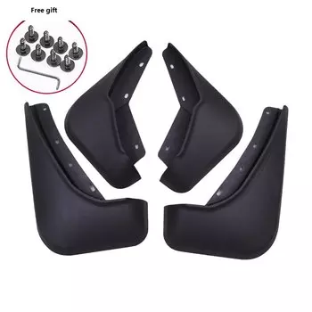 Брызговики передние и задние синие для Volvo XC60 2018 2019 2020 2021 2022