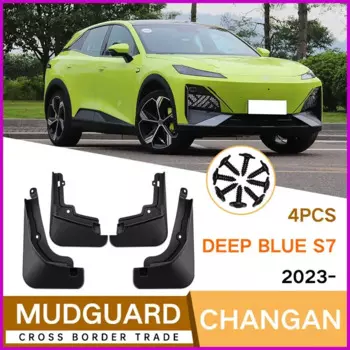 Брызговики, подходят для Changan Deep Blue S7 2023, брызговики для шин, брызговики, аксессуары для защиты колес, 4x шины