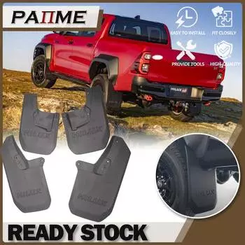 Брызговики, защита передних и задних брызговиков для Toyota Hilux Vigo GR Sport 2023 2024, аксессуары YC 102460