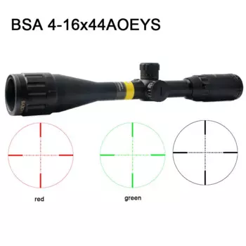 BSA 4-16x44 AOE охотничий оптический прицел Красная Зеленая Подсветка Сетка Тактическая снайперская винтовка аксессуары для страйкбола Бесплатная доставка