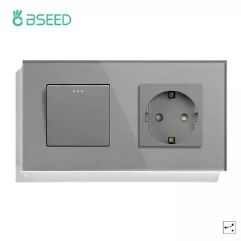 БSEED Механические переключатели BSEED 1/2/3 клавиш белый/черный/золотой