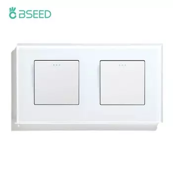 BSEED Механический настенный выключатель 1/2/3 Gang