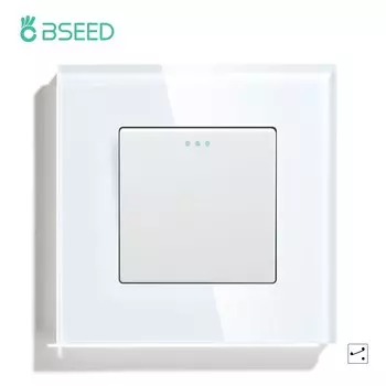 Bseed механический выключатель 1/2/3 клавиш черный/белый