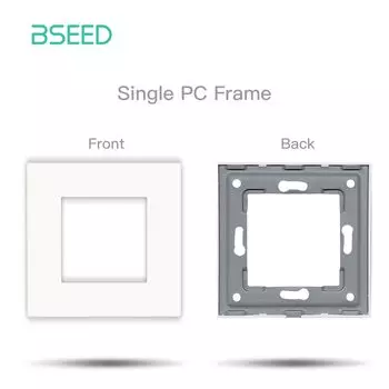 BSEED Пластиковая рамка для розеток 4 шт