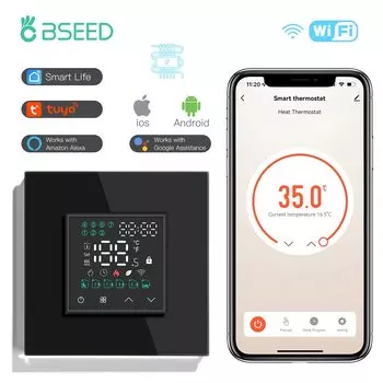 BSEED Термостат для бойлера с подсветкой