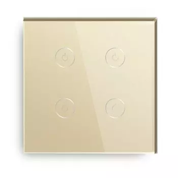 BSEED Умный Wi-Fi выключатель света 4 клавиши