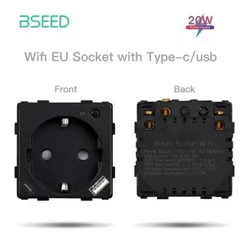 BSEED Wi-Fi Smart Plug Type-c USB розетка