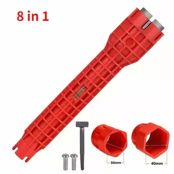 BSIDE Многофункциональный гаечный ключ для смесителей и раковин 5/8