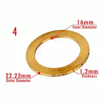 BSRTTOOL Адаптеры для алмазных пил, медные, 3 шт.