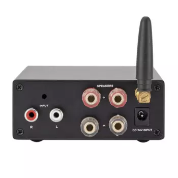 BT 5,0 стерео аудио усилитель мощности приемник класса D Мини Hi-Fi Интегрированный усилитель цифровой усилитель мощности