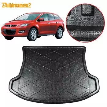 Buildreamen2 для Mazda CX-7 CX7 2007-2017, автомобильный Стайлинг, коврик для багажника, поднос для багажника, подставка для заднего пола, ковер для багажа, грязевой коврик