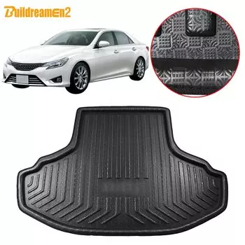 Buildreamen2 для Toyota Mark X Reiz, коврик в багажник автомобиля, грузовой напольный коврик, поднос для багажника, подставка для багажника 2010 2011 2012 2013 2014 2015 2016 2017