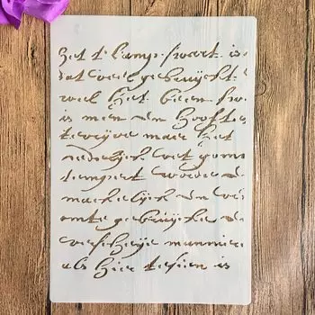 Буквенные трафареты PenhuaMoban 29*21 см