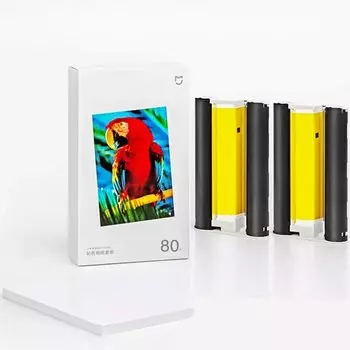 Фотобумага Xiaomi Mijia для Xiaomi Mijia Mi Photo Printer/Xiaomi Mijia Photo Printer 1S 80 шт.