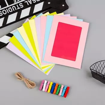 Бумажная фоторамка с днем рождения QIFU