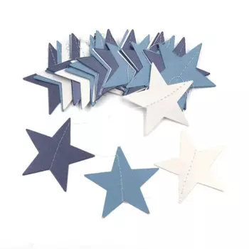 Бумажная гирлянда MOONBIFFY со звездами 4 м