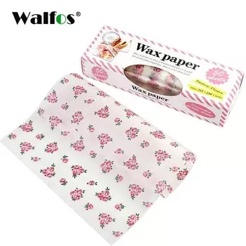 Бумажная пищевая бумага Walfos для выпечки 50 шт