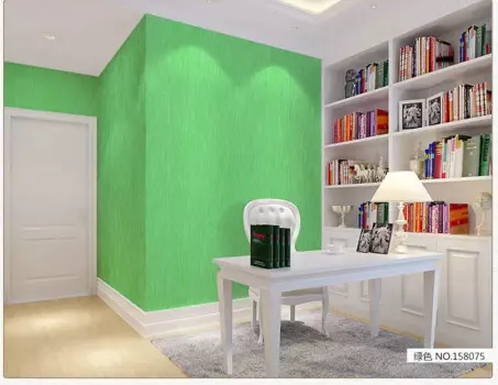 Бумажные цветные настенные одноцветные водоотталкивающие ПВХ-обои виниловые простые обои для стен синие зеленые обои фон 10 м * 0,53 м