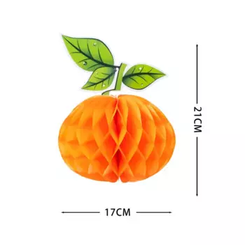 Бумажные гирлянды Gooparty Фрукты