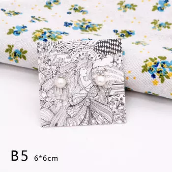 Бумажные карточки для сережек MISSDEAR 30 шт.