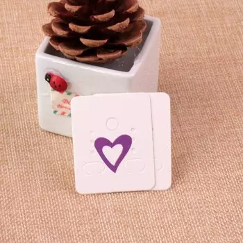 Бумажные карты для сережек MISSDEAR