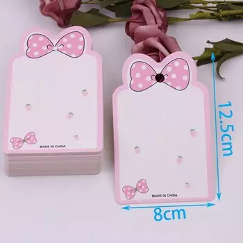 Бумажные карты для заколок BERICHHA (50 шт.)