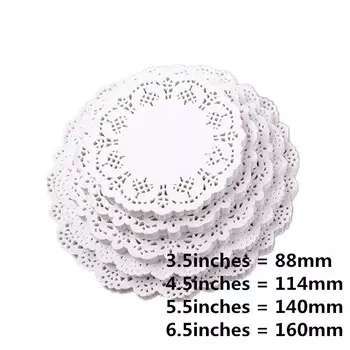 Бумажные коврики для декора 100 шт.