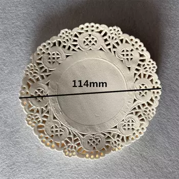 Бумажные кружевные салфетки для торта