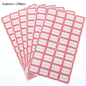 Бумажные наклейки ALSMT 240 шт.