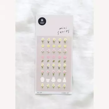 Бумажные наклейки Suatelier Мини цветы и растения