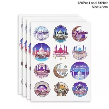 Бумажные наклейки XUNYIONE, 120 шт.