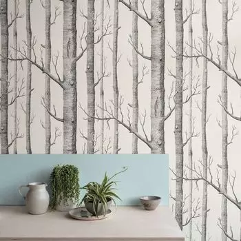 Бумажные обои Pixel&Wall Березовые деревья