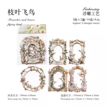 Бумажные подставки для записей Amengguo, набор из 10 штук