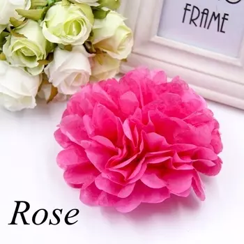 Бумажные помпоны 3/6/9/15 шт., 10/15/20 см