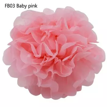 Бумажные помпоны для декора 5 шт.