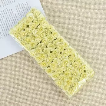 Бумажные розы YONGSNOW 2 см 144/288 шт
