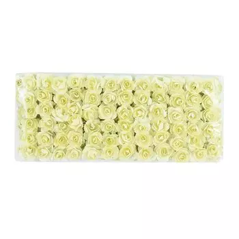 Бумажные розы ZQNYCY, 144 шт.