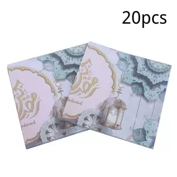 Бумажные салфетки Eid Mubarak