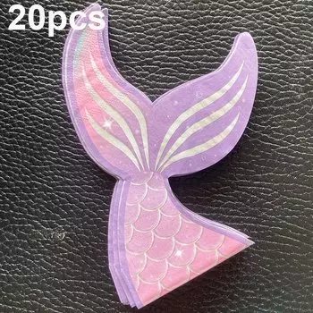 Бумажные салфетки русалка AADECORZZ