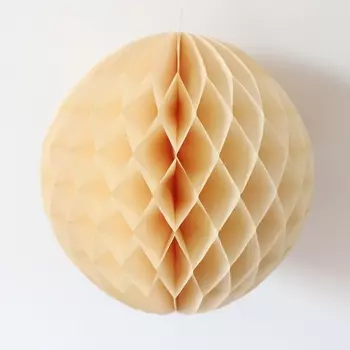 Бумажные сотовые шарики 10/15/20/25/30 см
