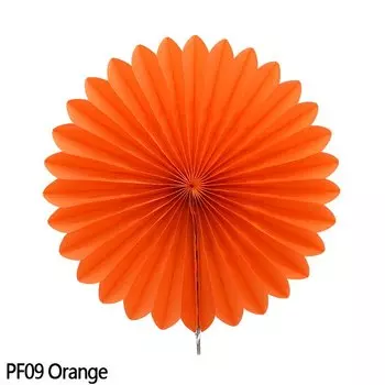 Бумажные веера для декора