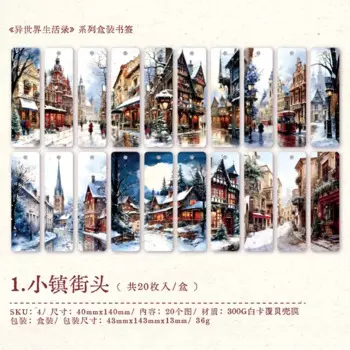 Бумажные закладки для дневника Newcaty, 20 шт.