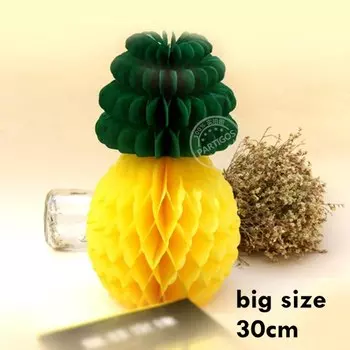 Бумажный фонарь ананас